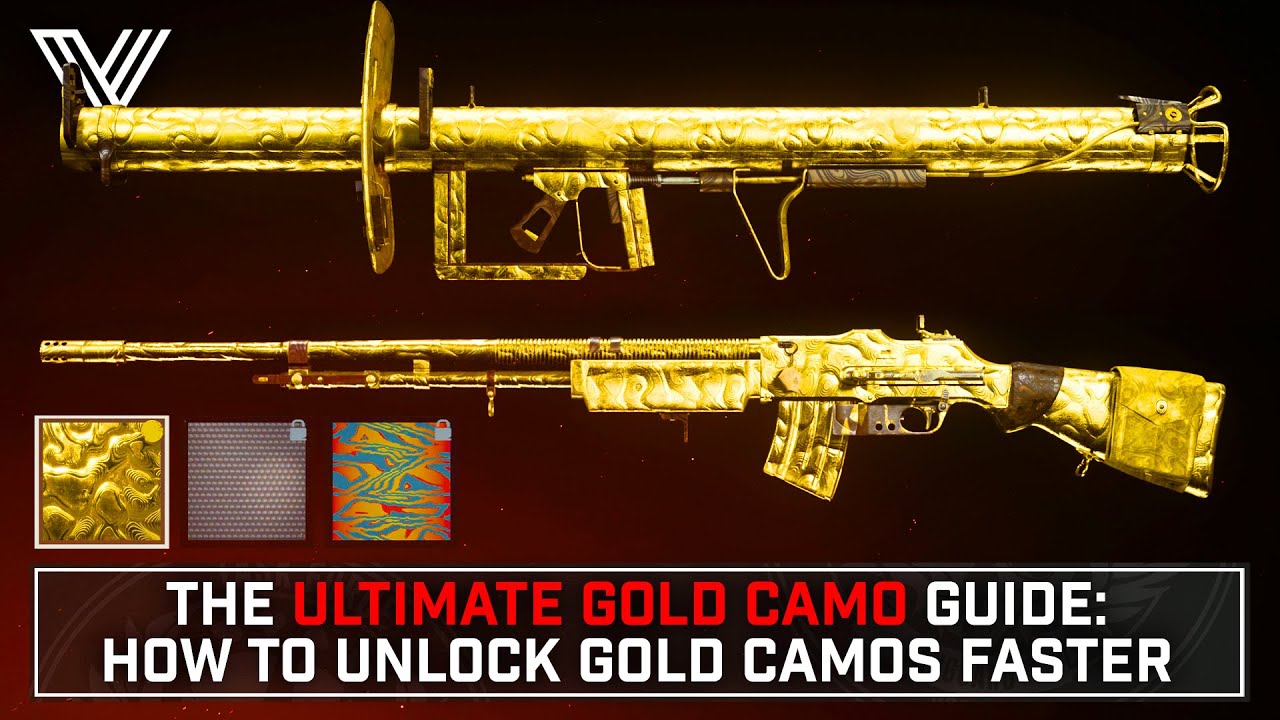 VANGUARD: The SECRETS To UNLOCKING GOLD Camo Made EASY (Mastery Camo Guide)