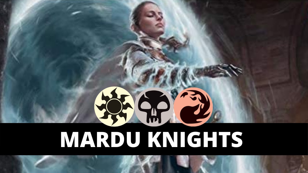 MARDU KNIGHTS Стандартная агро-колода - Magic the Gathering Arena MTG MTGA Без компаньона/лурруса