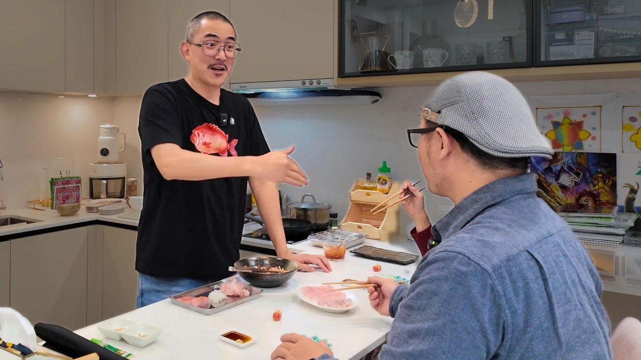 【去你家做生魚片】到女明星香閨煮飯 所以特別認真 | 紅瓜子 闊腹 石鯛 火燒甘