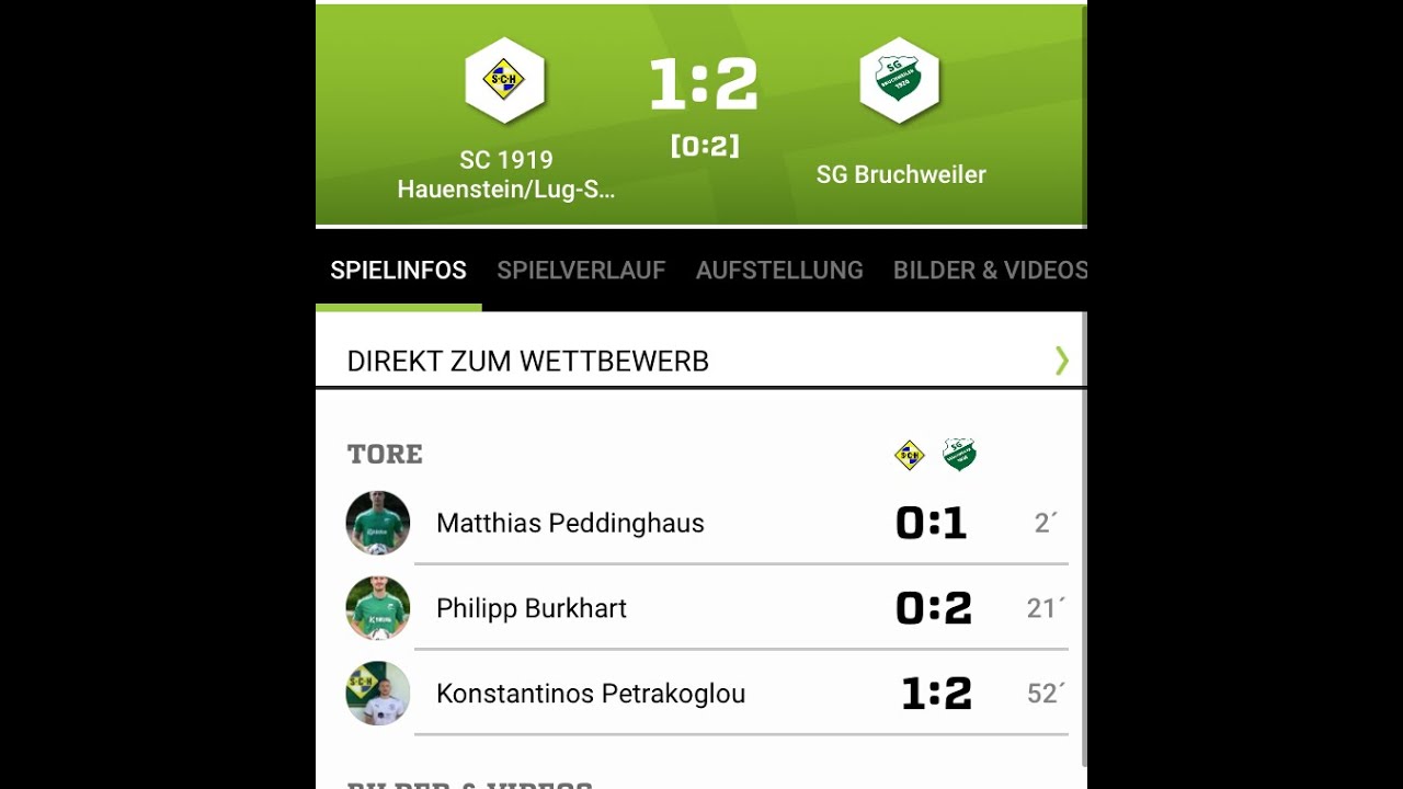 SC Hauenstein A-Jugend - Bruchweiler Aktive 1:2 22.07.2024