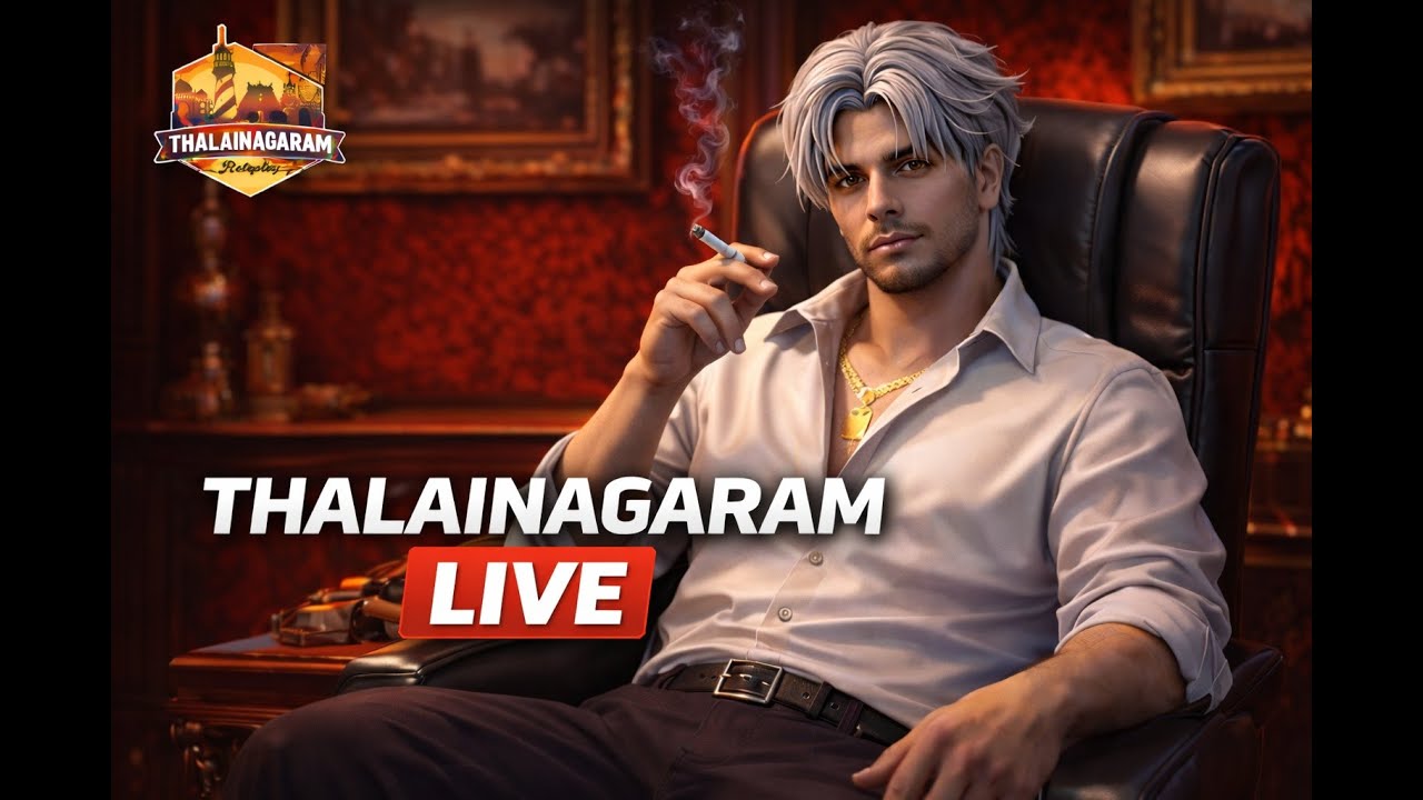 🔴 LIVE Thalainagaram RP – Realistic Tamil Roleplay Gameplay