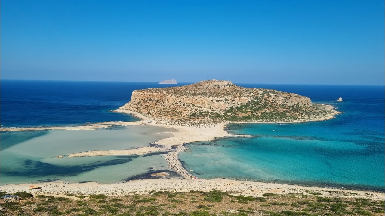 Κρήτη Παραλία Μπάλος, όλη η χωμάτινη διαδρομή.