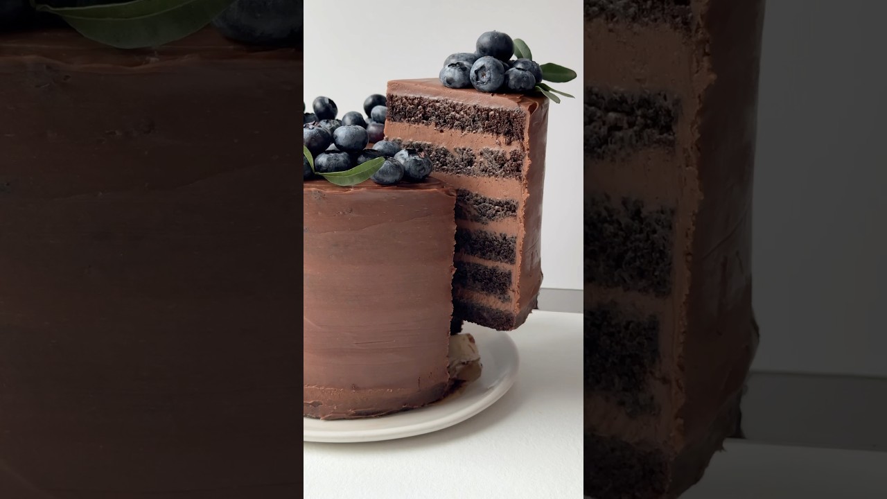 Лучший шоколадный торт, который вы можете приготовить не напрягаясь!