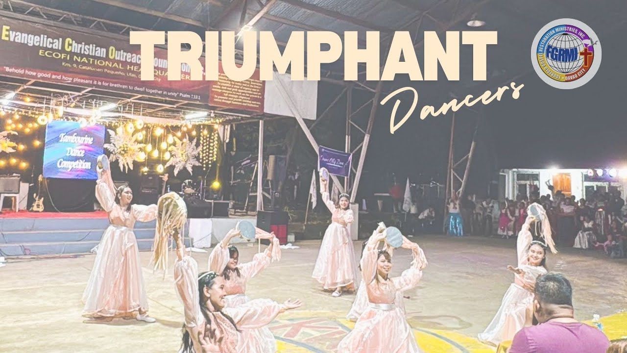 Triumphant Dancers | NYC2024 Tambourine Dance | RISEN by Israel Houghton