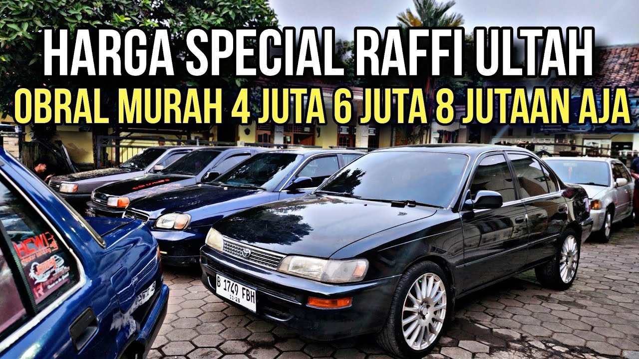 Jumat Berkah penuh Rasa Bahagia di Alfaris Motor !! Obral mobil bekas 4 - 13 jutaan, 30 jutaan nih..