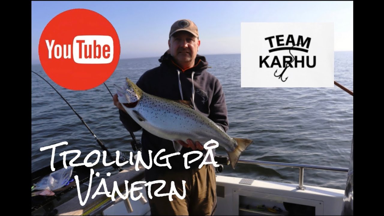 Trolling fiske på Vänern