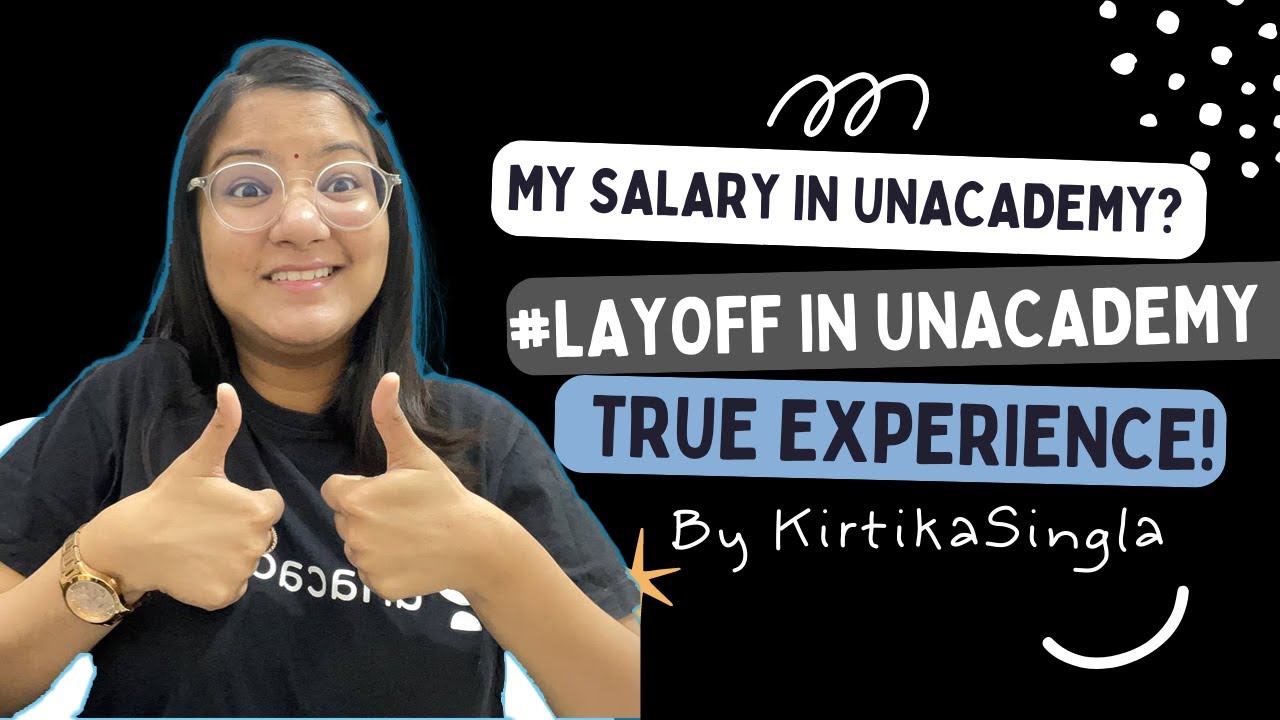 How much did I Earn in #Unacademy? Sharing my True experience 😉#unacademy #salary #layoffs #india