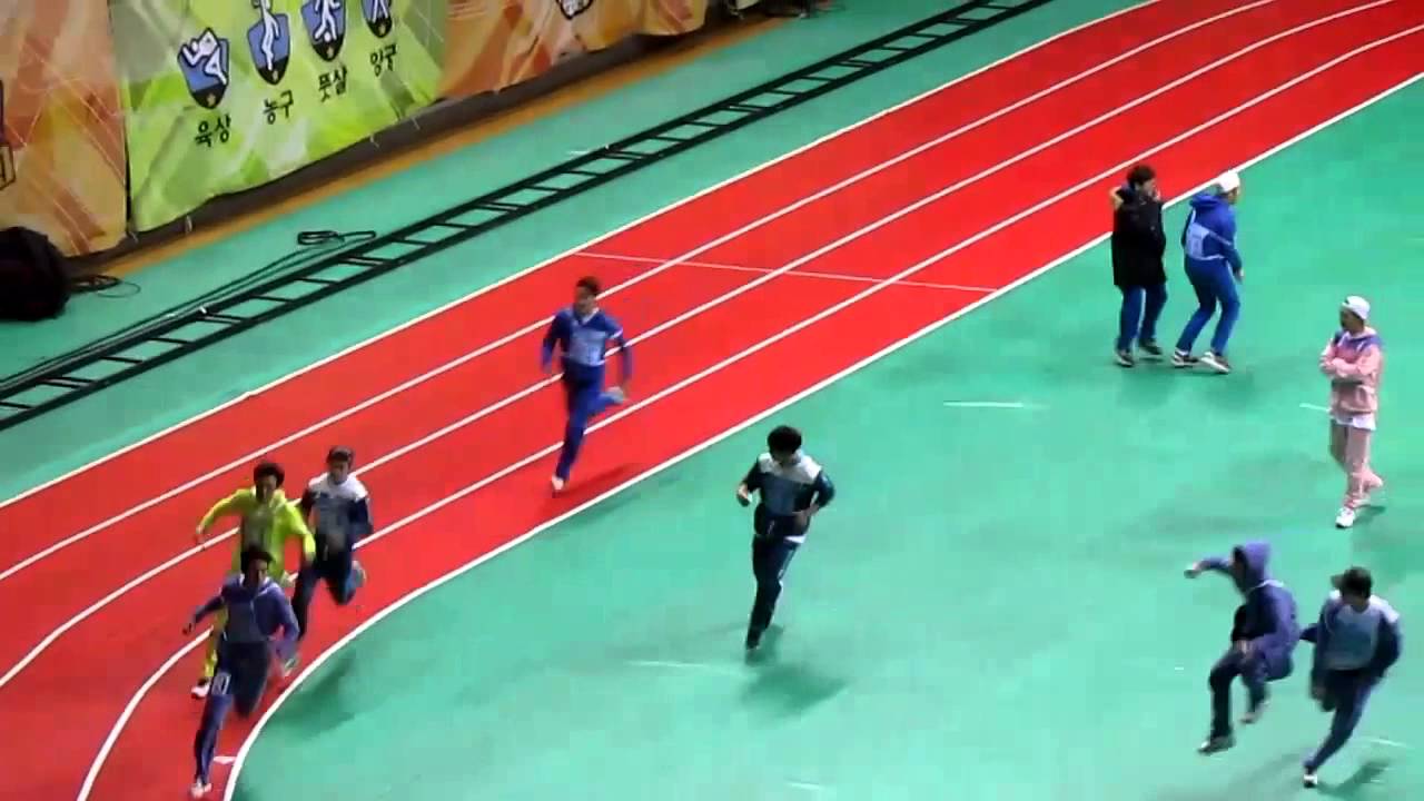 150202 아육대 블락비 400m 계주