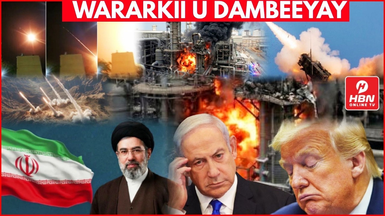 WARARKII U DAMBEEYAY SAAKA & CAALAMKA: BARIGA DHEXE + NATO OO BURBUR QARKA U SAARAN + WARAR KALE