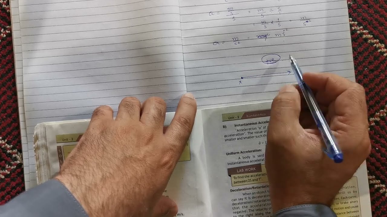 Acceleration || Average, Instantaneous and Uniform Acceleration || Deceleration or Retardation