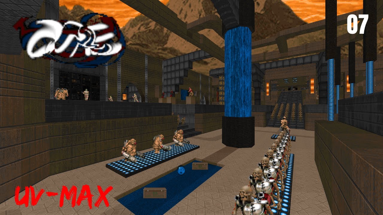 Doom II: Death in Excess - Map 07: Interwoven Dynasty UV-Max