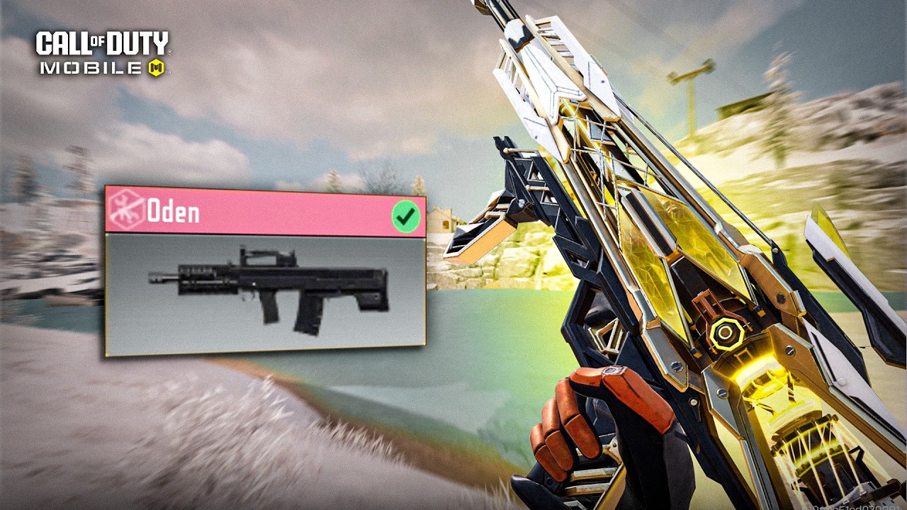 O MELHOR LOADOUT DE ODEN PARA 2026 🔥 (QUEBRADO) - COD: MOBILE BATTLE ROYALE