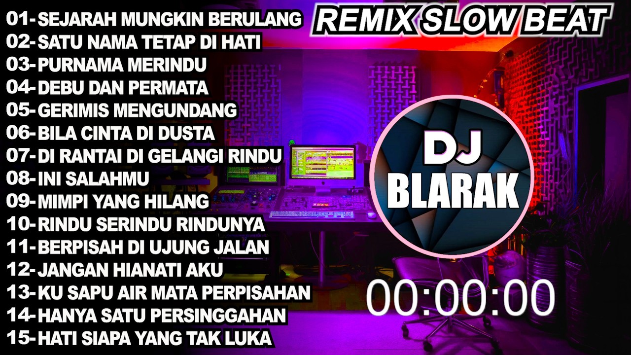 Dj Sejarah Mungkin Berulang - Bila Cinta Di Dusta - Gerimis Mengundang - Full Album Viral TikTok