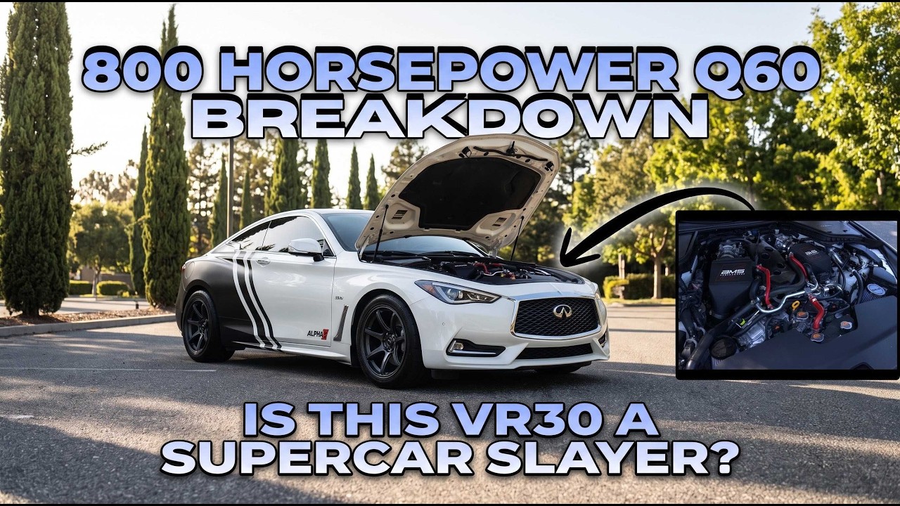 800 WHP Infiniti Q60: The Ultimate VR30 Supercar Slayer! 🏎️💥