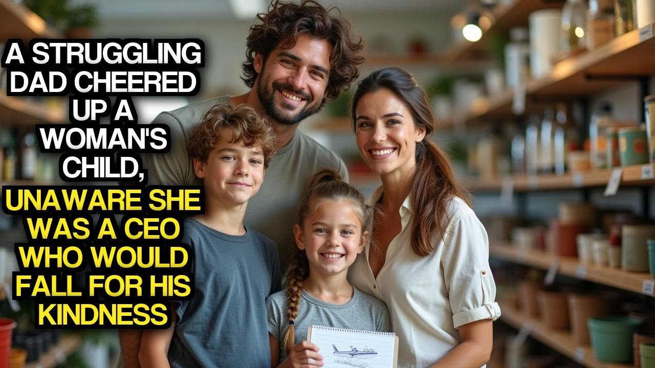 Отец, испытывающий трудности, подбодрил ребёнка женщины, не подозревая, что она &mdash; генеральный дир...
