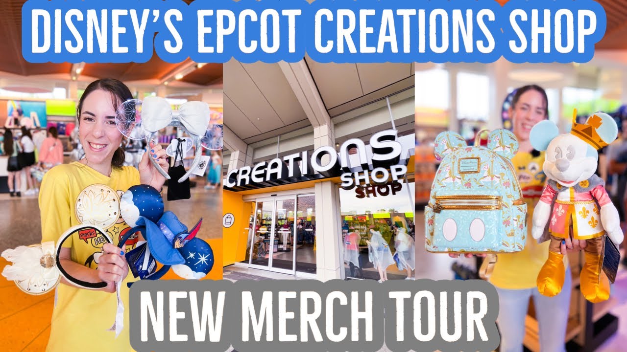 EPCOT CREATIONS SHOP New Disney Merch Tour September 2022 | New Disney Merchandise | Disney Parks