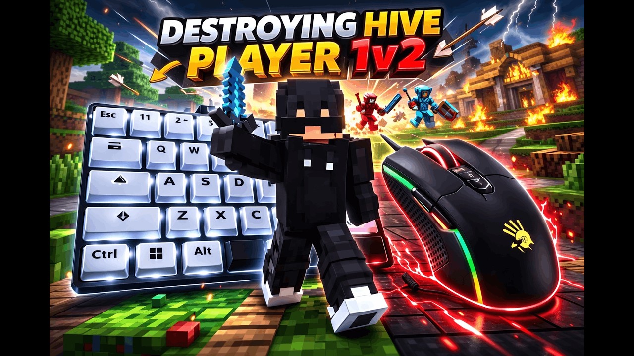 I DESTROYED 2 HIVE PLAYERS ALONE… 😳 1v2 INSANE CLUTCH!