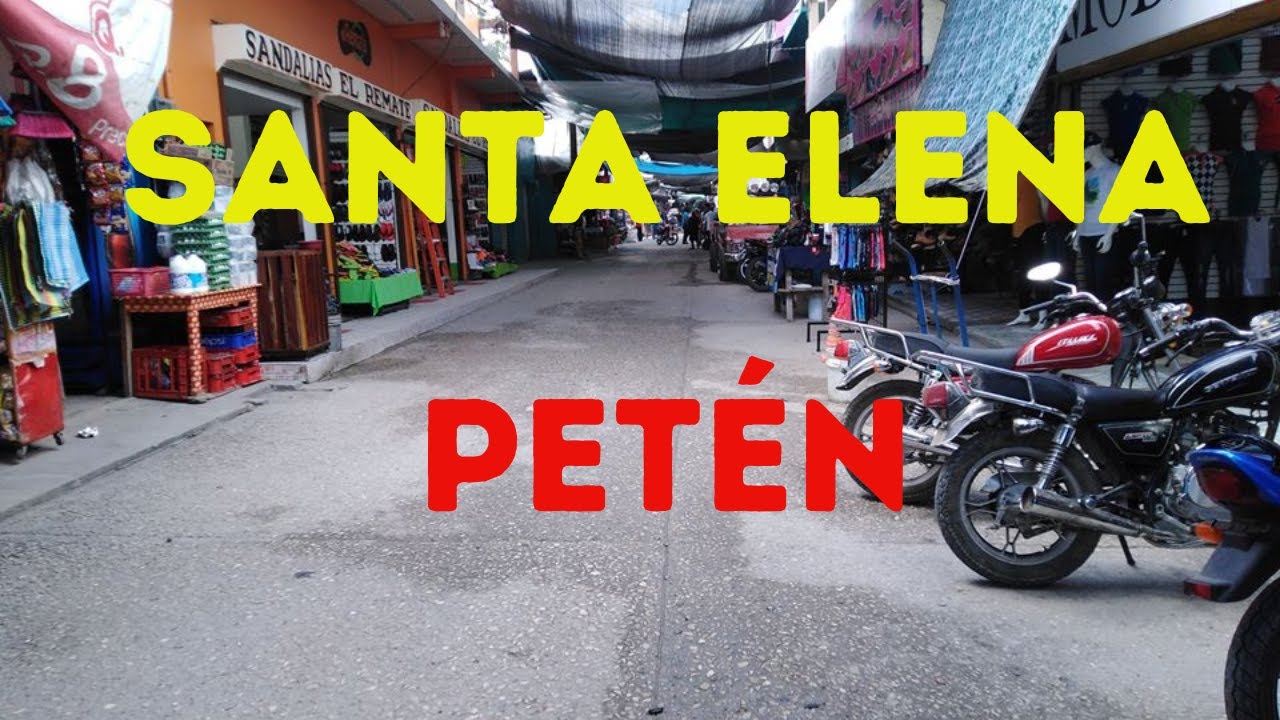 Vamos a conocer el Mercado de Santa Elena Petén