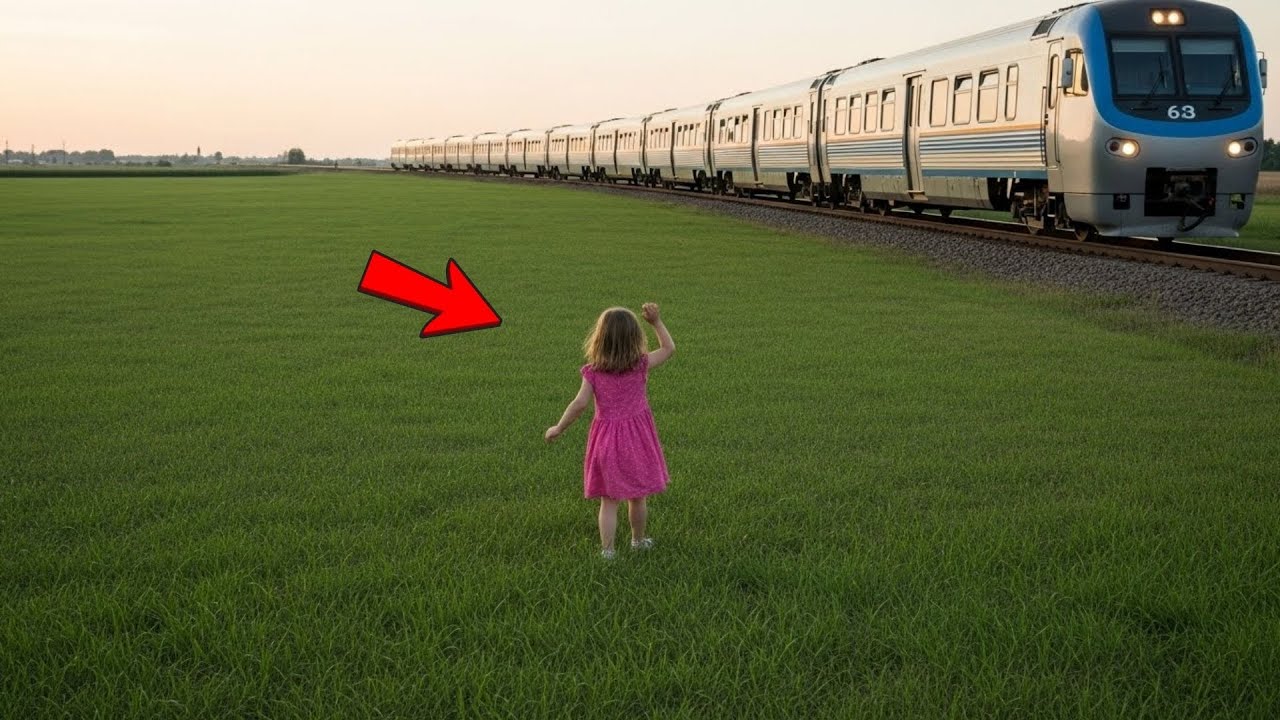 Fata făcea cu mâna mecanicului de tren în fiecare zi. După 3 ani, s-a întâmplat ceva uimitor!