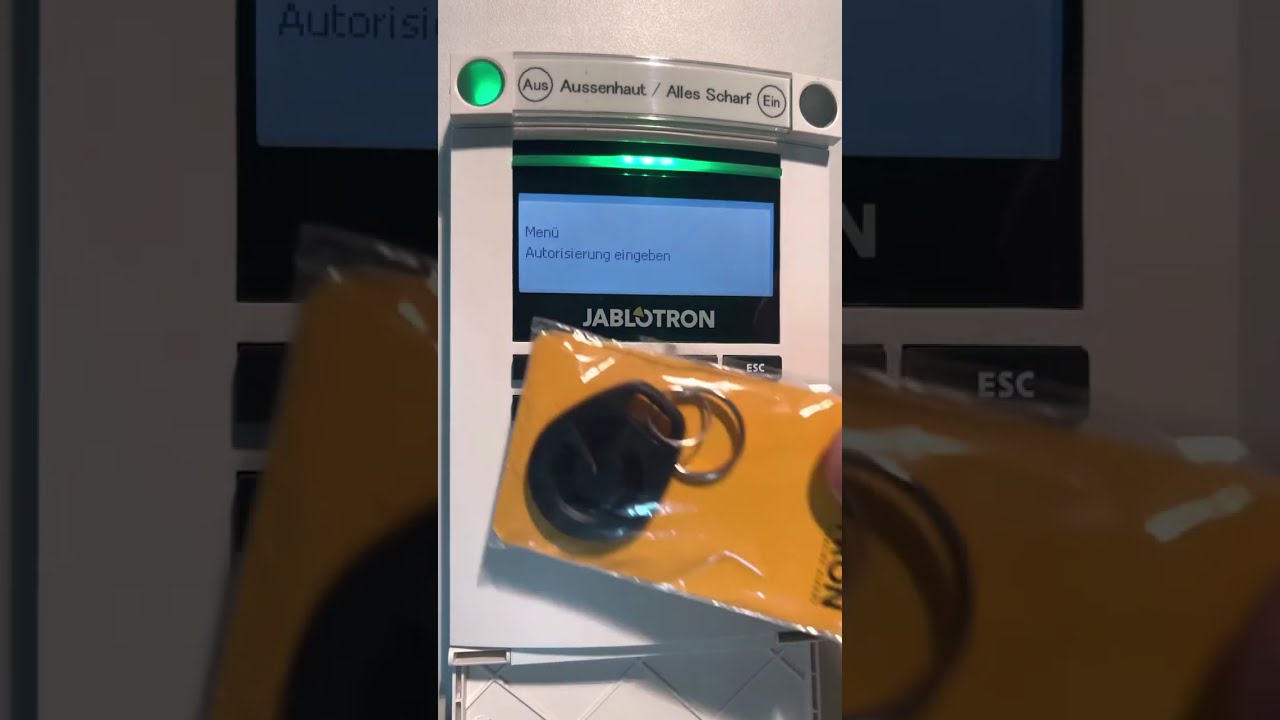 Einstellungen Jablotron 100 - Benutzer-Code, Telefonnummer & Zugriffskarte ändern