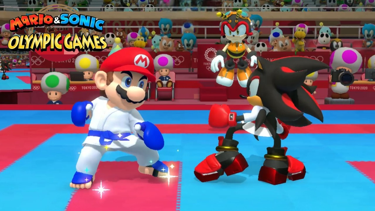 Mario & Sonic At The Olympic Games Tokyo 2020 Karate (Hard ) Gameplay Mario Sonic Luigi ++++ DK
