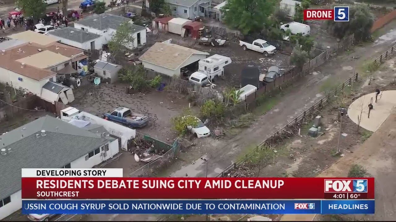 Southcrest Residents Blame City Of San Diego For Flooded Homes