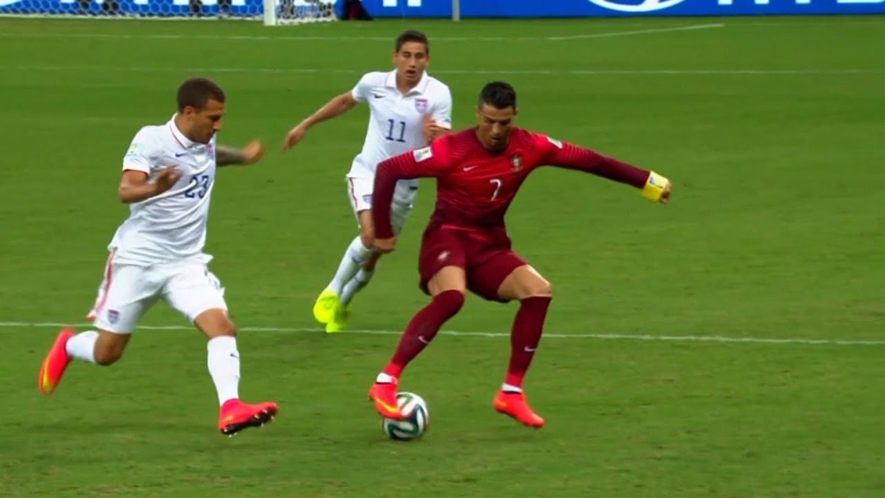 Cristiano Ronaldo vs USA (WC 2014) HD 1080p!  (23/06/2014)