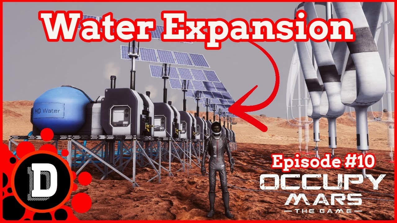 I NEED more WATER for my GREENHOUSE!! [S2 E10] Occupy Mars: The Game
