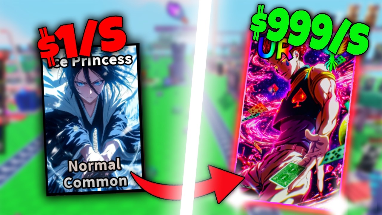 I Got This *OP* Card In My First Video... (Anime Card Farm)