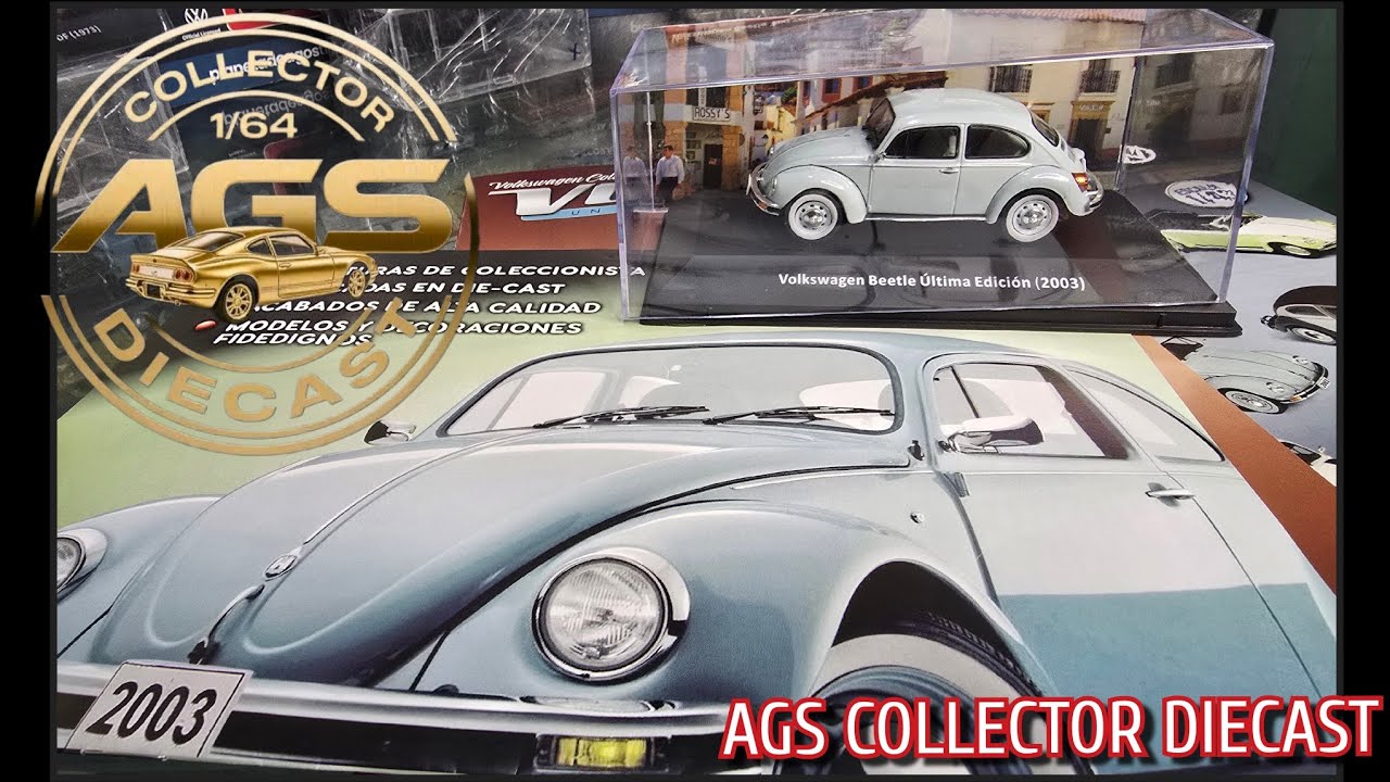 Volkswagen Beetle Ultima edicion 2003 Planeta DeAgostini #Vocho #hotwheels 