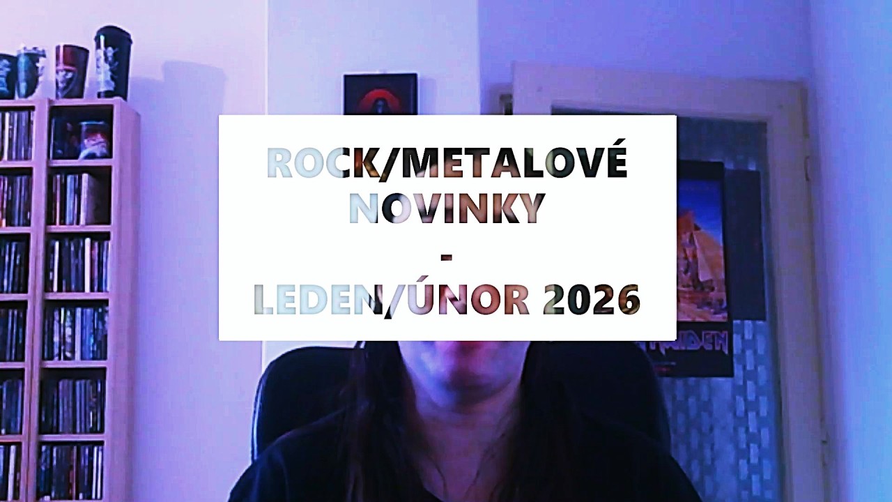 Rock/metalové novinky - leden/únor 2026