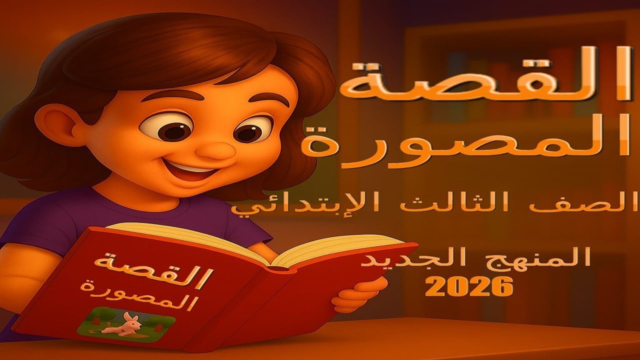 القصة المصورة | كتابة - لغة عربية الصف الثالث الابتدائي - المنهج الجديد 2026