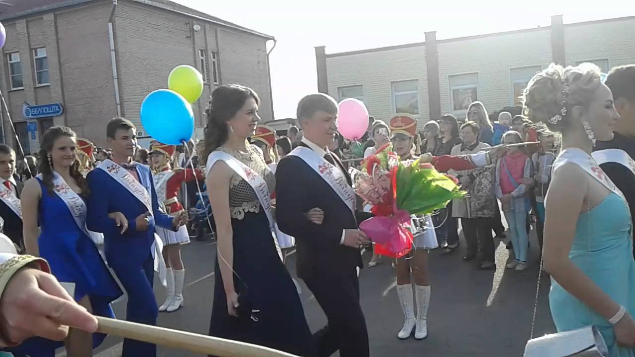 Парад Выпускников 2016 в Дубровно