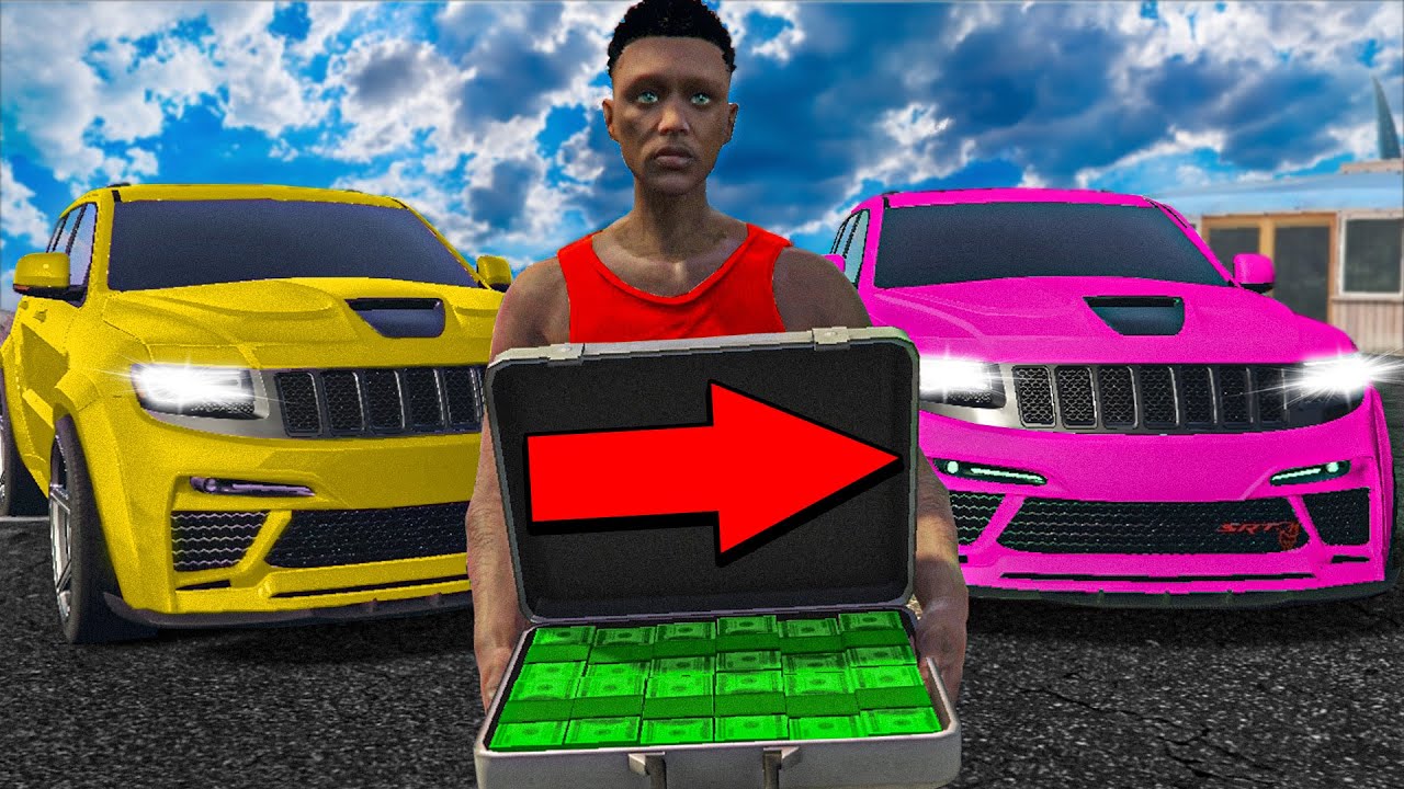 Painting INTERNET GANGSTERS Cars PINK!! (GTA RP)