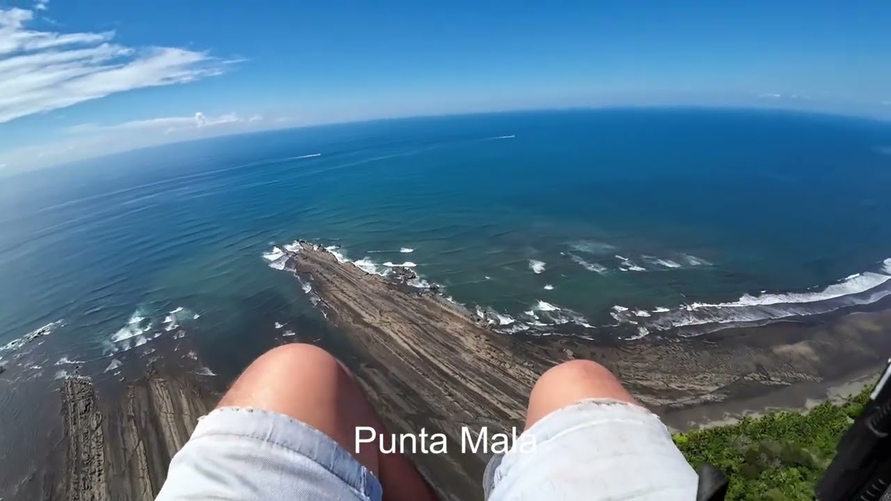 Vuelo paramotor Playa Bejuco