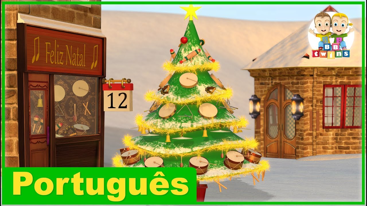 12 Dias de Natal | Canção de Natal | Creche Pré-Escolar | Português