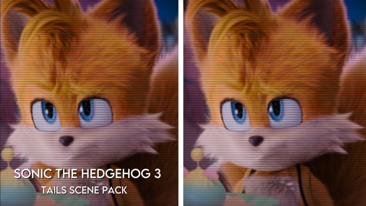Sonic the hedgehog 3 tails scene pack