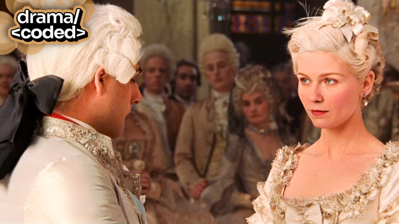 marie antoinette (2006) - she just got married and already looks like she wants to run