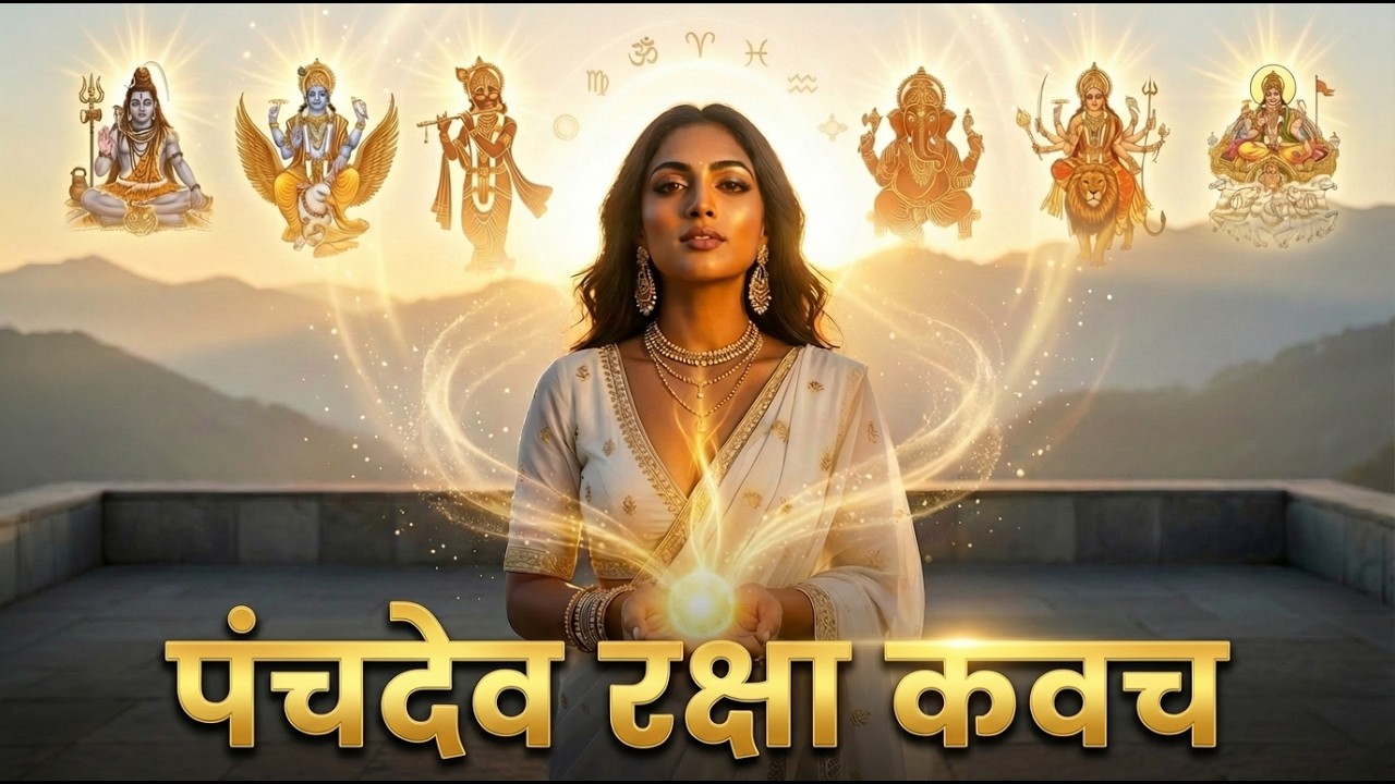 श्री पंचदेव रक्षा कवच | Shiv Vishnu Ganesh Durga Surya Dev Stotra | Panchdev Raksha Kavach