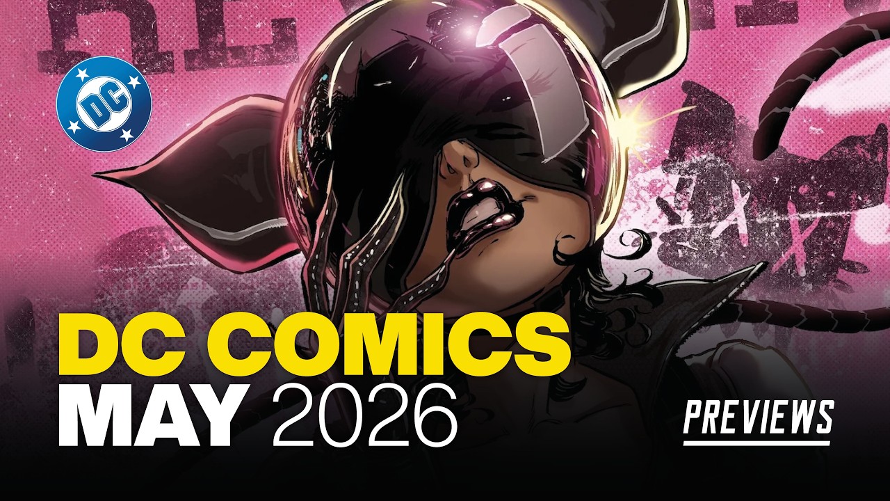 Анонс комиксов DC: Что нового от DC Comics в мае 2026 года!
