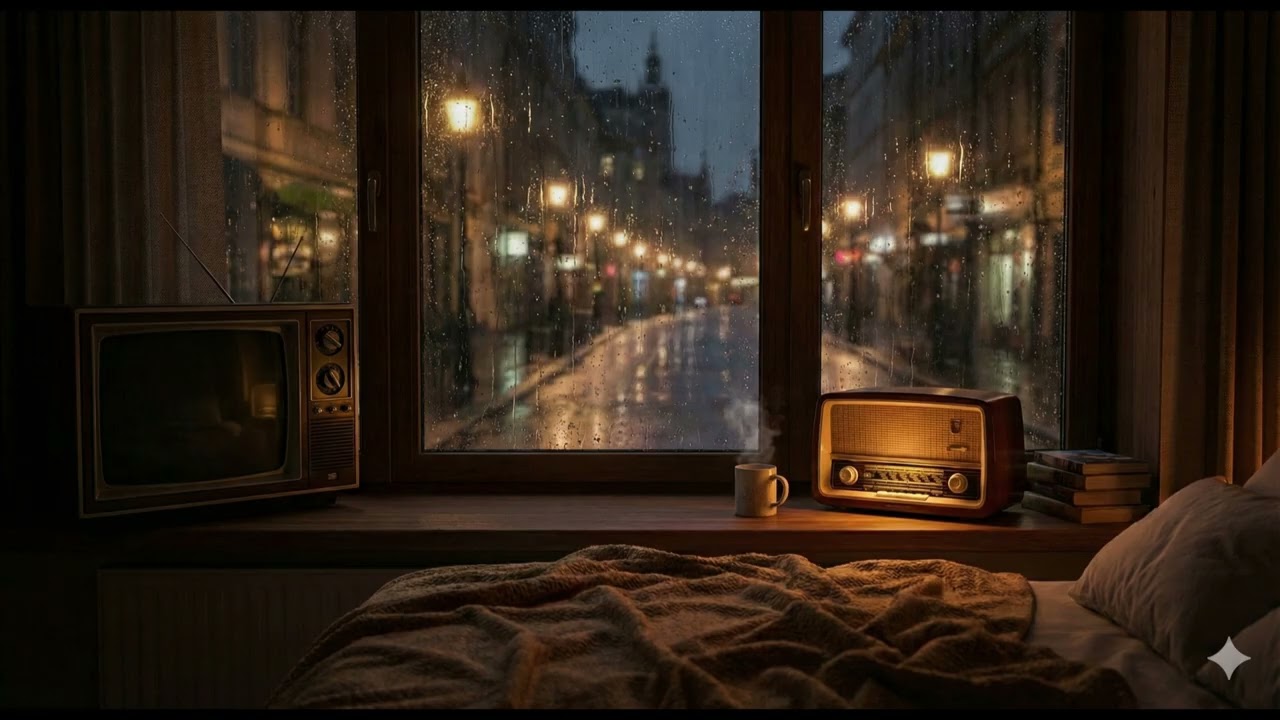 Vinyl Rain (feat. soft vocals) ☕ Lofi to breathe and take it slow