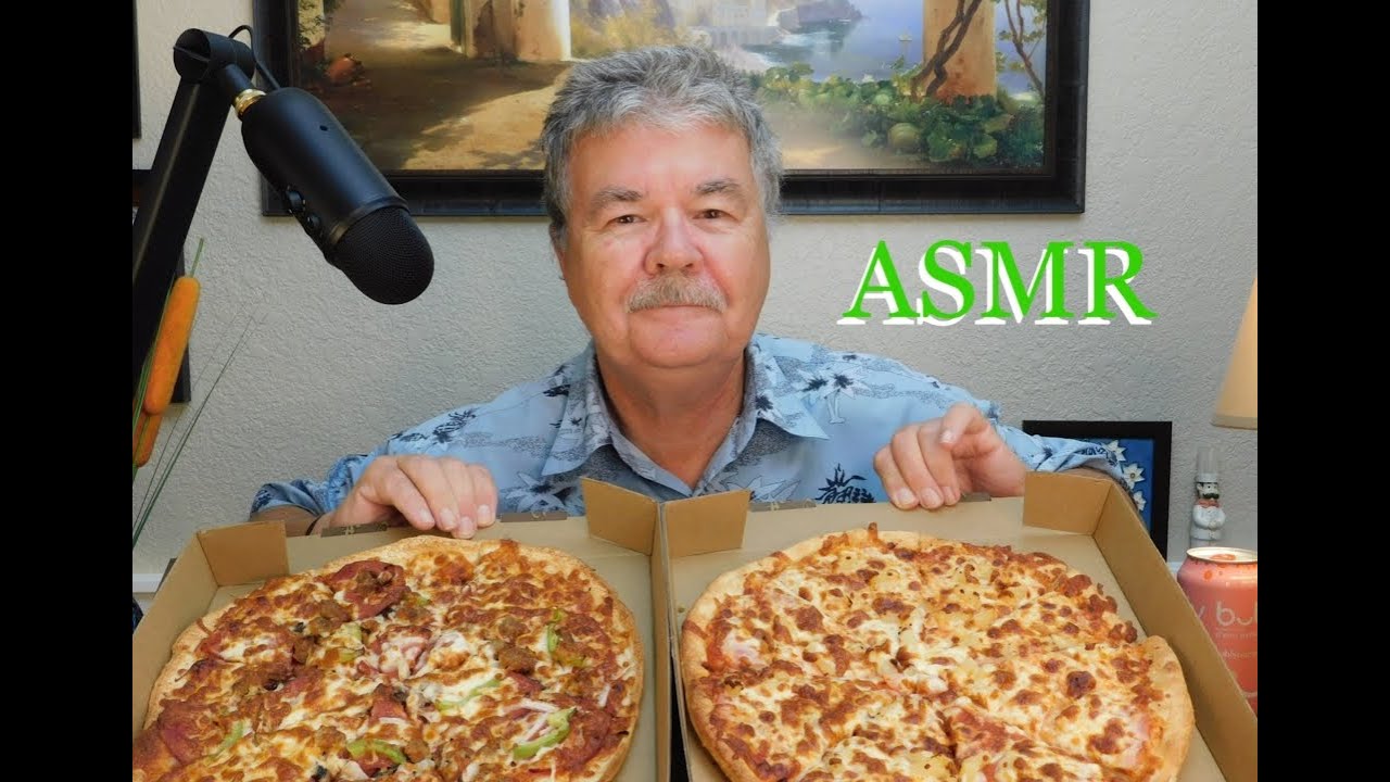ASMR THIN CRUST PIZZA MUKBANG AND COSTA RICA