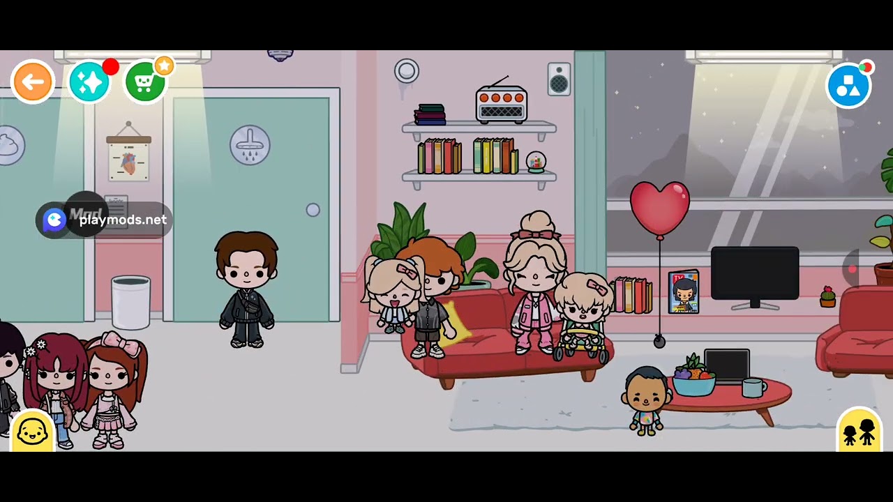 لعبت توكا بوكا في العائله 🎀 لايك و اشتراك 🎀/toca boca 🎀