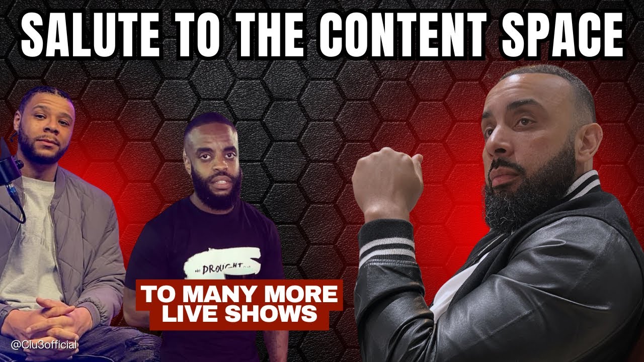 ALL SORTS OF LIVE SHOWS FROM CONTENT CREATORS AND PODCASTS, A WORTHY MENTION.