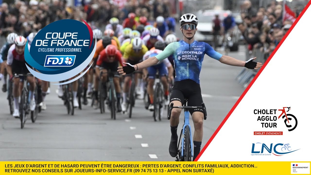 Revivez l'intégralité de Cholet Agglo tour 2024, 4ème manche de la Coupe de France FDJ