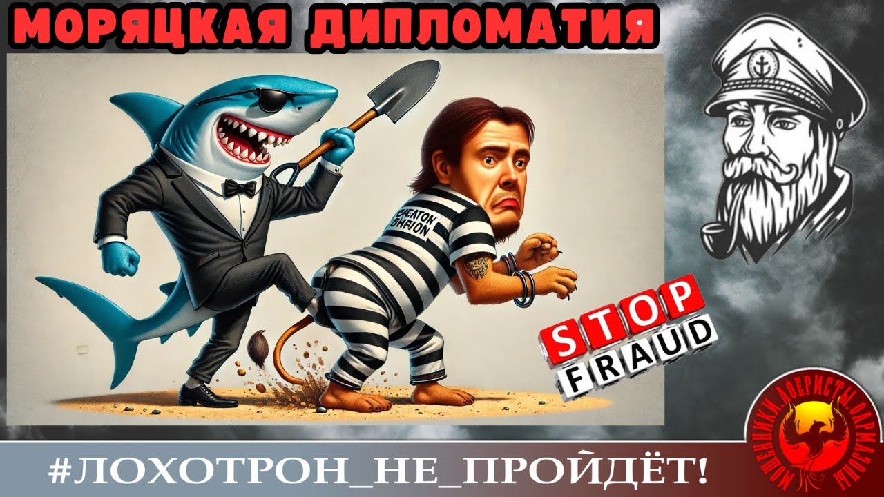 МОРЯЦКАЯ ДИПЛОМАТИЯ, или МОШЕННИКИ В ПРОЛЁТЕ. (Автор - Андрей Моряк).