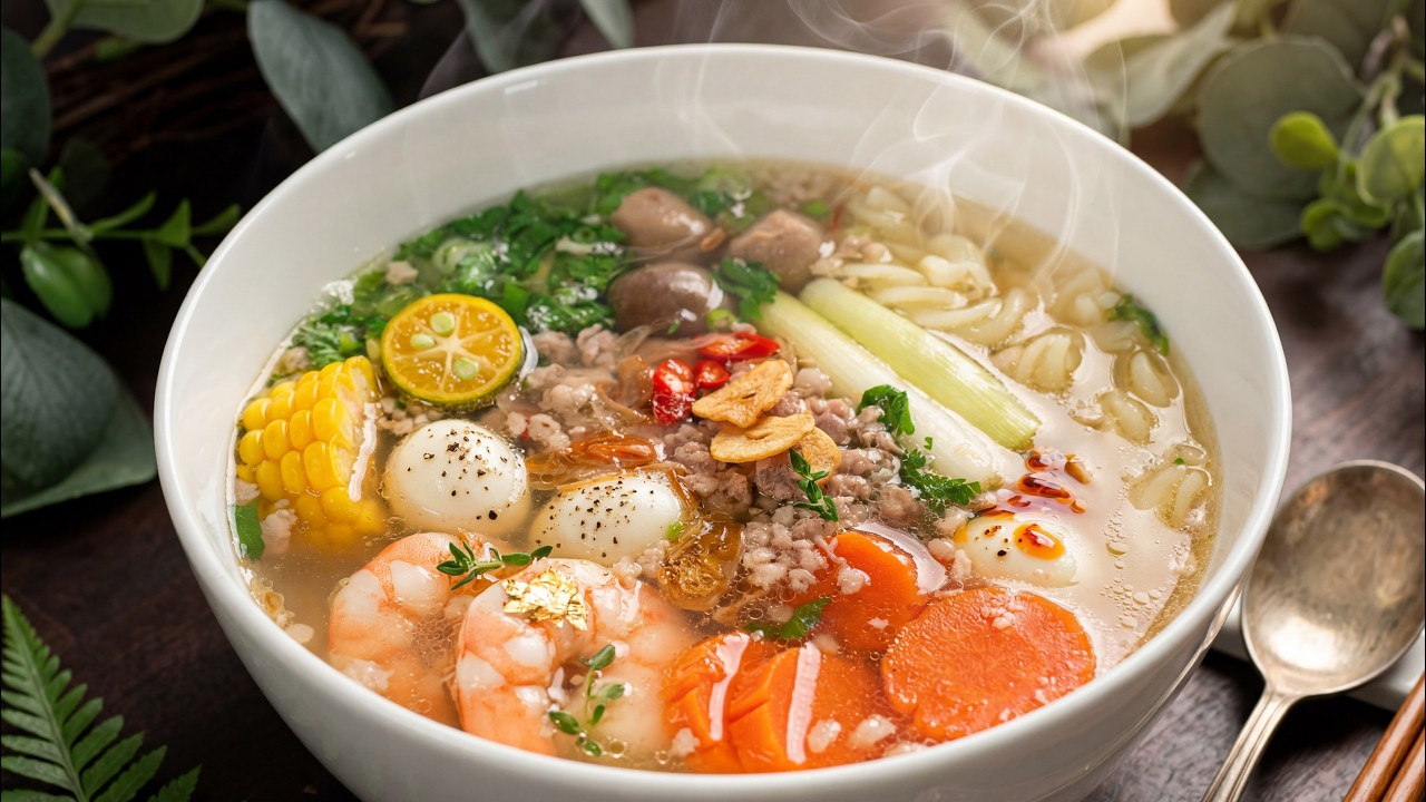 Top 6 món Bún - Nui - Cháo rất dễ nấu, ngon tuyệt cho ngày mới ✅