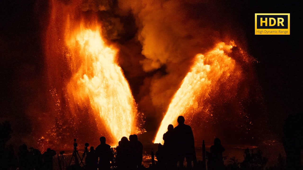 Episode 35 - The most Spectacular Kīlauea Volcano Eruption Ever? 1,500 ft! 🌋 (Oct 17, 2025)  4K HDR