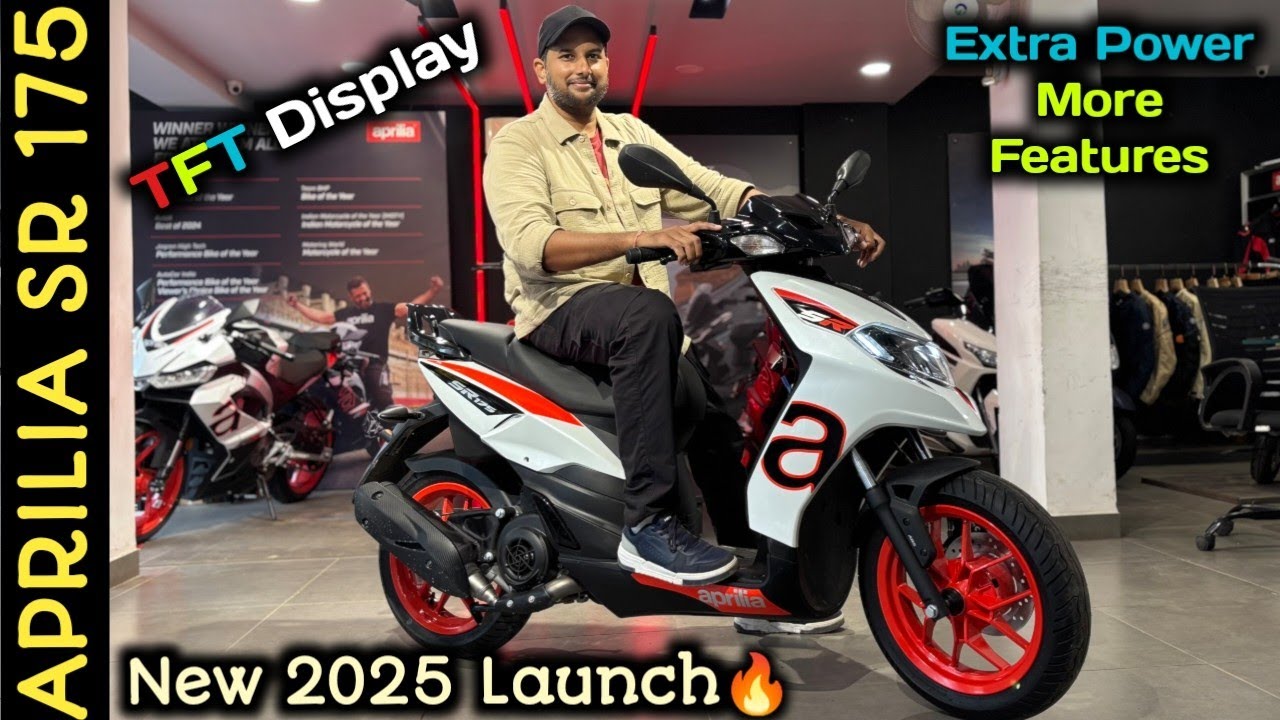 2025 Aprilia SR 175 Walkaround Review | New Launch🔥 | Price & Mileage