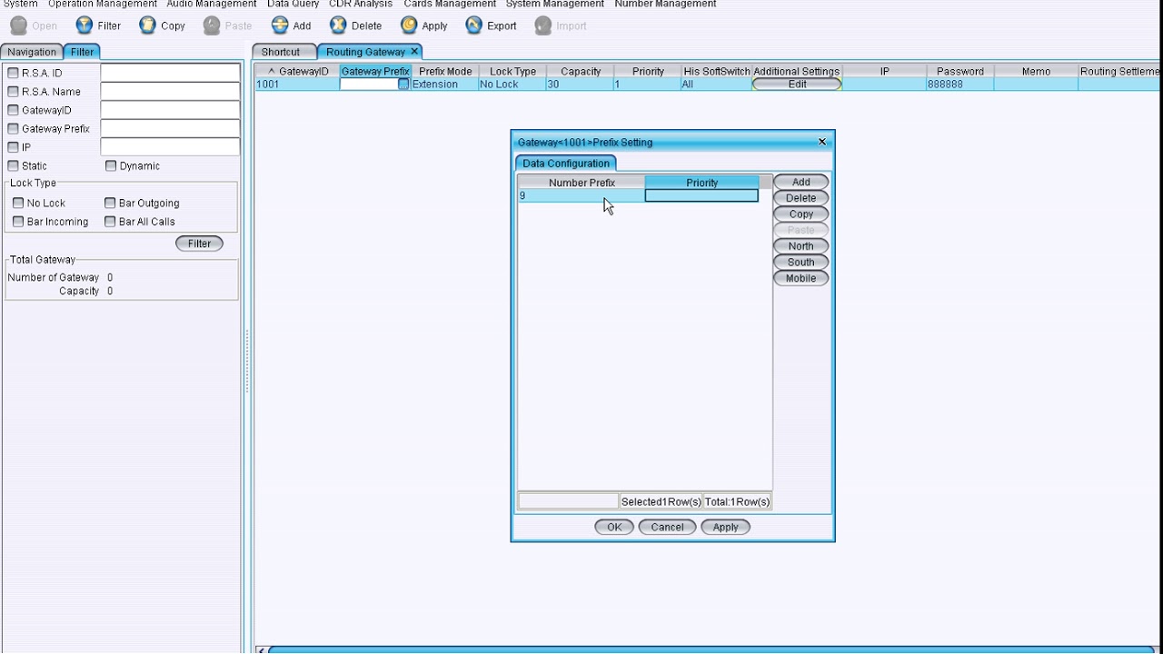 How to Configure Gateways in VOS3000